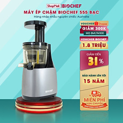 Máy ép trái cây  Biochef 555 - Máy Ép Chậm - Hàng Chính Hãng