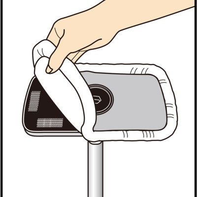 Bộ chổi lau nhà Azuma tiện ích, vòng xoay 360 độ cho khả năng lau chùi, vệ sinh ở những vị trí khó với tới - nội địa Nhật Bản