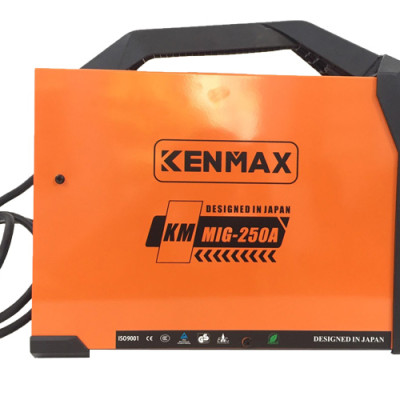 MÁY HÀN 2 CHỨC NĂNG MIG/QUE (DÙNG CUỘN DÂY THUỐC 5KG, CHUYÊN KÉO QUE 3.2MM) KENMAX MIG/MMA 250A- HÀNG CHÍNH HÃNG