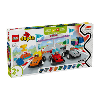 LEGO DUPLO 10445 Đồ Chơi Lắp Ráp Cuộc Đua Xe Kỳ Thú (70 chi tiết)