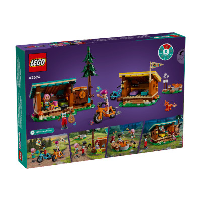 Đồ Chơi Lắp Ráp Nhà Gỗ Cắm Trại LEGO FRIENDS 42624 (437 chi tiết)