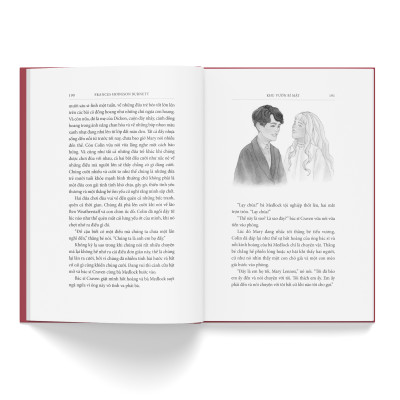 Combo 2 cuốn bìa vải (Khu vườn bí mật, Những cuộc phiêu lưu của Tom Sawyer)