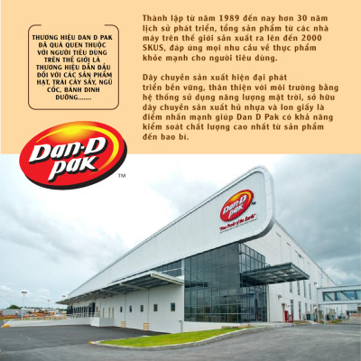 Hạt Premium 215g Dan D Pak