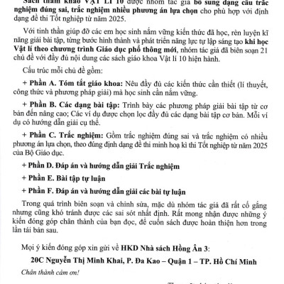 Combo Sách Tham Khảo Toán + Vật Lí + Hóa Học 10 (Dùng Chung Cho Các Bộ SGK Hiện Hành) (Bộ 4 Cuốn) _HA