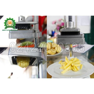 Máy cắt khoai tây vuông 3A - Hàng Chính Hãng