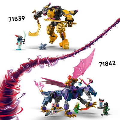 LEGO NINJAGO 71838 Đồ Chơi Lắp Ráp Bộ Đôi Xe Đua Tốc Độ Của Kai (79 chi tiết)