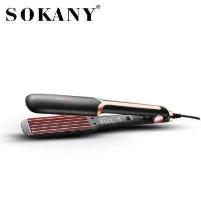 Máy dập phồng chân tóc SOKANY SK1906 dập xù, bấm xù, bấm mè tạo kiểu chuyên nghiệp với 4 mức nhiệt - HÀNG CHÍNH HÃNG