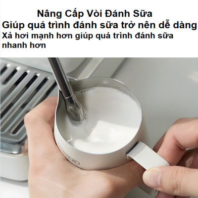 Máy pha cà phê Espresso chuyên nghiệp thương hiệu HiBREW H10 Plus cao cấp  - Hàng chính hãng