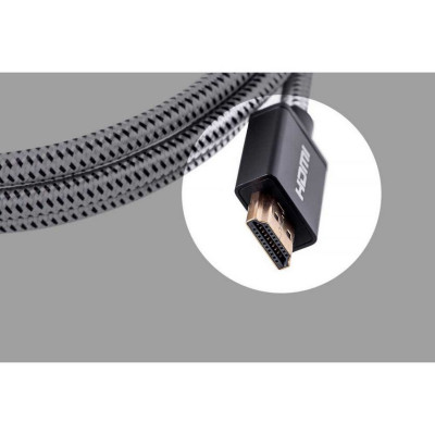 Cáp HDMI ORICO HD501-150-BK - chuẩn 2.0 1080P/60Hz (dây dù) 15 mét - Hàng Chính Hãng