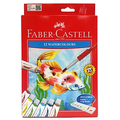 Màu Vẽ Nước Faber Castell 12 Màu 121004N (COX)