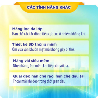 Bộ 8 gói khẩu trang chống nắng Unicharm UV Mask 5 miếng