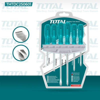 BỘ 6 TUA VÍT DẸP VÀ BAKE TOTAL THTDC250601 - HÀNG CHÍNH HÃNG