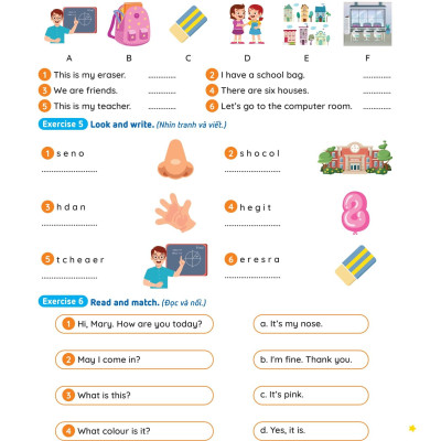 Sách - Phiếu Ôn Hè Tiếng Anh Lớp 3