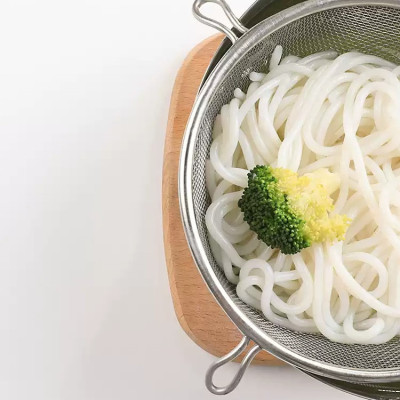 Vợt lọc thực phẩm inox Echo Metal Ø15cm - Hàng nội địa Nhật Bản