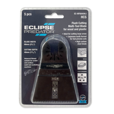 Lưỡi cắt rung răng kiểu Nhật bản 68mm Eclipse EC-MF6840WJ