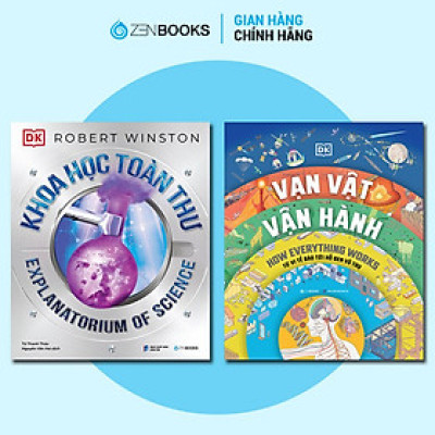 COMBO Sách Khoa Học Toàn Thư + Vạn Vật Vận Hành - DK