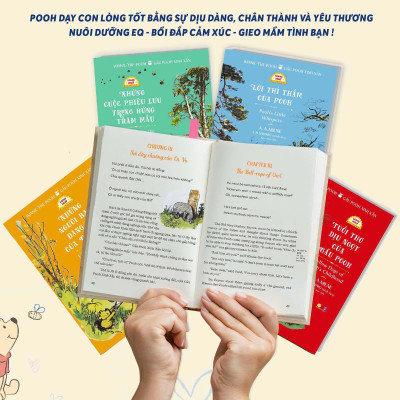 Sách - Winnie-The-Pooh - Gấu Pooh Xinh Xắn - Adventures In The Hundred Acre Wood - Những Cuộc Phiêu Lưu Trong Rừng Trăm Mẫu
