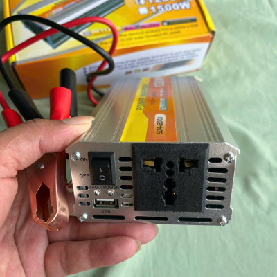 Kích Điện 12V lên 220V 1200W – Cao Cấp, Siêu Bền, Hiệu Quả Cho Phòng Khi Mất Điện