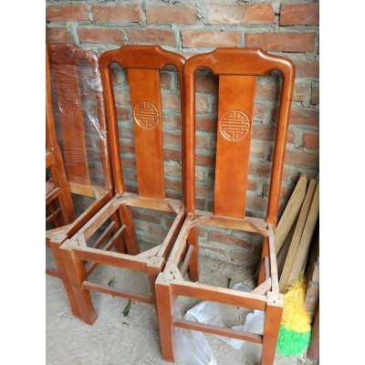 Bộ Bàn Ghế Ăn Kiểu Vòm Gỗ Trẹo