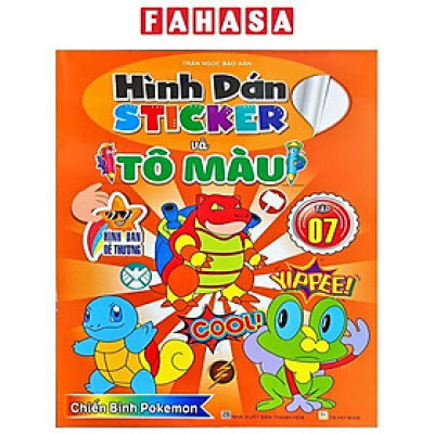 Sách - Hình Dán Sticker Và Tô Màu - Tập 7