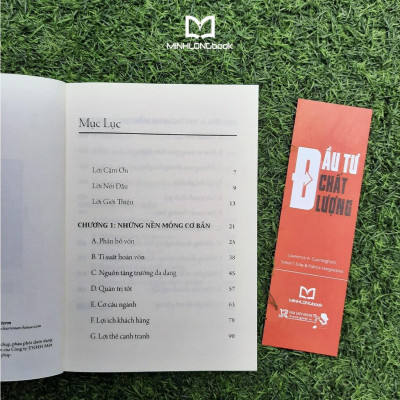 Sách: Đầu Tư Chất Lượng - Sở hữu những công ty tốt nhất trong dài hạn - TSKD