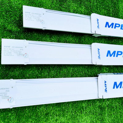 Combo 3 Đèn Led Bán Nguyệt 1m2 ( 1,2m ) MPE Công Suất 36W Ánh Sáng Trắng 6500K