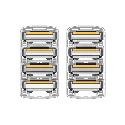 DORCO PACE 4 - Combo Dao Cạo Râu Hàn Quốc 4 Lưỡi - Bộ Gồm 2 Hộp Mỗi Hộp Gồm 1 Cán và 9 Đầu Cạo