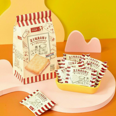 Bánh Quy Kẹp Phô Mai Pamiriter (Vuông)