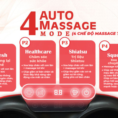 |GIÁ SỐC| Máy Massage Chân - Gintell G-Feetie Plus | 1 Năm Bảo Hành Chính Hãng