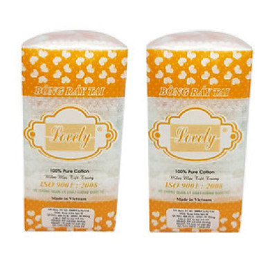 Combo 2 Bịch 12 gói Bông ráy tai người lớn Lovely