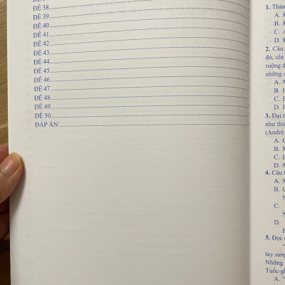 Sách 100 Đề trắc nghiệm đánh giá năng lực môn Tiếng Việt Tập 1 (Đề 01 - Đề 50)