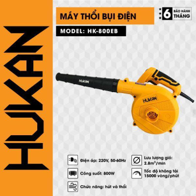 MÁY THỔI BỤI 800W HK-800EB HUKAN  - HÀNG CHÍNH HÃNG