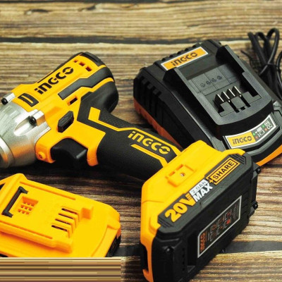 MÁY VẶN/SIẾT BU LÔNG DÙNG PIN 20V (300NM) INGCO CIWLI2001 - HÀNG CHÍNH HÃNG
