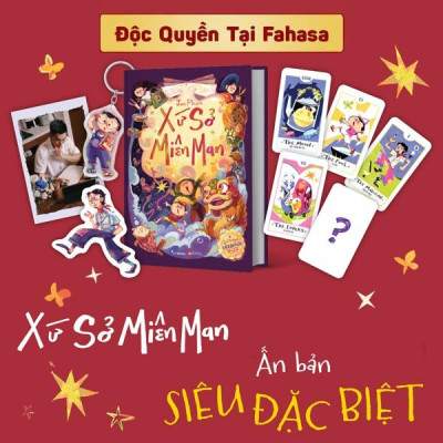 Sách - Xứ Sở Miên Man - Bản Siêu Đặc Biệt - Tặng Kèm 1 Bookmark + 1 Postcard Hình Tác Giả + 1 Móc Khóa Nhựa Nhân Vật + 4 Thẻ Bài Tarot + 1 Thẻ Bài Tarot Limited Ngẫu Nhiên + 1 Đai Sách - Độc Quyền Fahasa