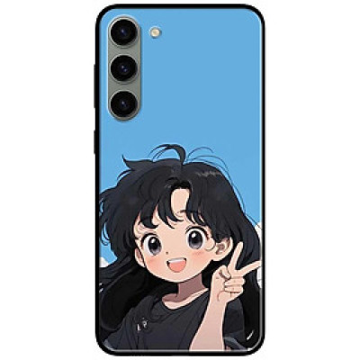 Ốp lưng cho Samsung S21 FE - S23 - S23 Plus - S23 Ultra - S24 - S24 Ultra - Ảnh Đôi Say Hi - Hàng Chính Hãng