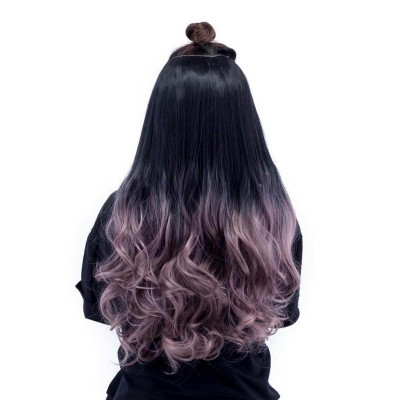 tóc giả kẹp chữ u️ tóc giả kẹp chữ u 3/4 omber cao cấp