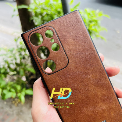 Ốp Lưng Da Cao Cấp Cho Samsung Galaxy S23 Ultra Chính hãng SULADA Sang Trọng, Quý Phái, Khoét lỗ bảo vệ camera - hàng chính hãng