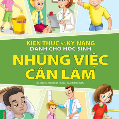 Combo 6 Quyển Kiến Thức Và Kỹ Năng Dành Cho Học Sinh: Chăm Sóc Sức Khoẻ + Thể Dục, Vui Chơi, Nghỉ Ngơi, Ăn Uống + Giữ Gìn Vệ Sinh + Những Việc Cần Làm + Sức Khoẻ Và Bệnh Thường Gặp + An Toàn Ở Nhà, Ra Đường, Trong Trường