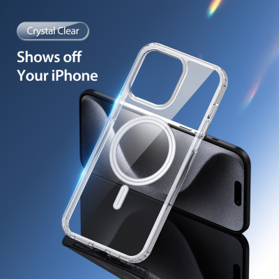 Ốp Lưng Dành Cho iPhone 15 Pro Max / iPhone 15 Pro / iPhone 15 Plus / iPhone 15, DUX DUCIS Clin Mag Series - HÀNG CHÍNH HÃNG