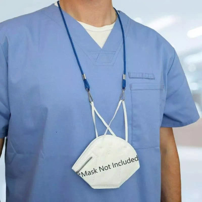 Dây đeo khẩu trang, dây dù, dây vải dài 30 cm dây vải dù dễ dàng sử dụng MÀU ĐEN