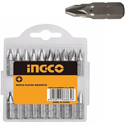 BỘ MŨI VÍT BAKE 20 MŨI PZX25MM INGCO - HÀNG CHÍNH HÃNG