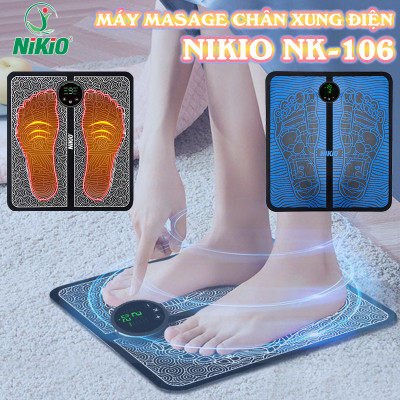 Thảm massage chân xung điện Nikio NK-106 - Massage huyệt đạo bàn chân, lưu thông máu huyết