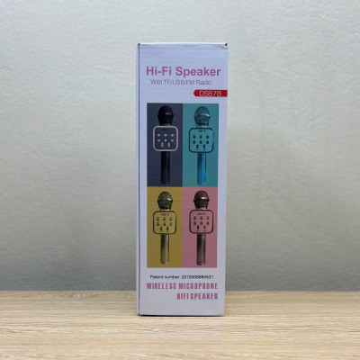 Micro Karaoke Bluetooth kèm loa kết nối điện thoại, máy tính bảng Hát Không Dây, Nghe Nhạc, Hỗ Trợ Kết Nối Thẻ Nhớ, USB Pin sạc MÀU ĐEN - Hàng Chính Hãng