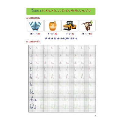 Sách Màu - Phiếu Bài Tập Cuối Tuần Tiếng Việt Lớp 1 - Biên Soạn Theo Chương Trình Mới - Khang Việt Book