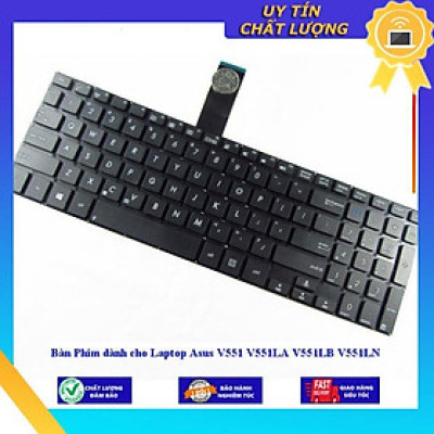 Bàn Phím dùng cho Laptop Asus V551 V551LA V551LB V551LN - Hàng Nhập Khẩu New Seal
