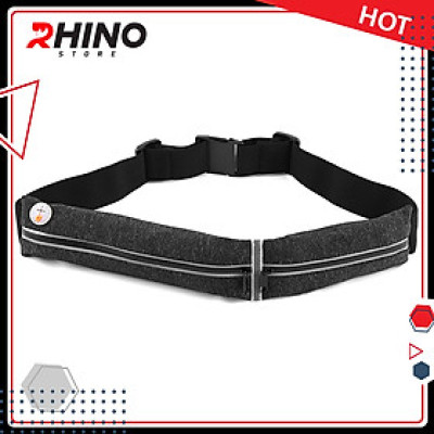 Đai, túi đeo eo thể thao nam nữ Rhino B201 đựng vừa điện thoại 6.5 Inch và đa dạng các loại vật dụng, hàng chất lượng tiện dụng khi đi chơi, dã ngoại, hoạt động ngoài trời yoga, leo núi, chạy, đi bộ, đạp xe, tập gym, cầu lông