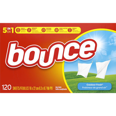Giấy thơm quần áo Bounce Sheets (120 tờ) - Hàng chính hãng