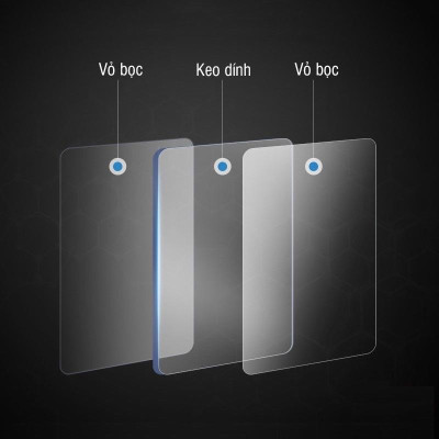 3 Miếng Dán Nano Siêu Dính, Băng Keo 2 Mặt Dán Tường Tiện Lợi, Trong Suốt, Đa Năng, Loại Vuông 6x6cm - TakyHome 6000set3