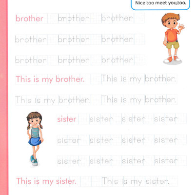 Luyện Viết Và Học Từ Vựng Tiếng Anh Lớp 1 - Notebook _ABB