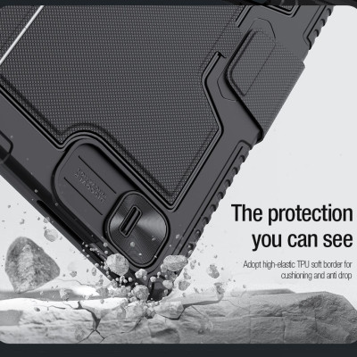 Bao Da Kèm Bàn Phím Nillkin Bumper Combo Case Keyboard cho iPad Pro 11 inch & iPad Pro 13 inch M4 2024 - Hàng Chính Hãng